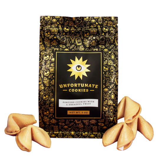 Unfortunate Cookies  -  Fortune Cookies With a Dreadful Twist