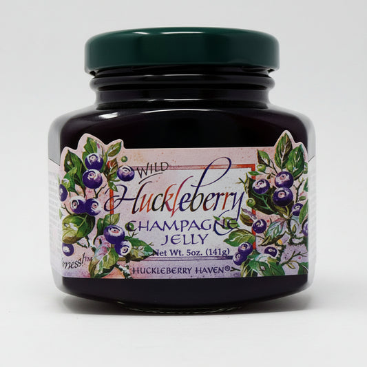 Huckleberry Haven Wild Huckleberry Champagne Jelly