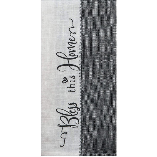 Kay Dee Designs - Black and White Farmhouse Country Kitchen Linen - 4 Piece Set | Specialty Food Items and Unique Gift Ideas for Everyone