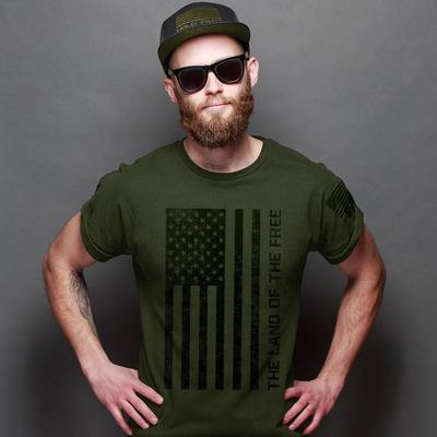 Kerusso-Hold Fast Freedom Flag- T Shirt | Specialty Food Items and Unique Gift Ideas for Everyone