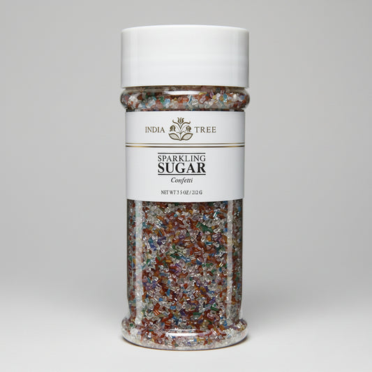 India Tree Kosher Sparkling Sugar Confetti Large