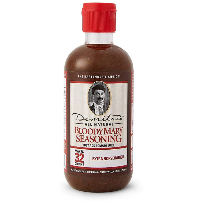 Demitri's - Extra Horseradish - Bloody Mary Seasoning 8 oz. | Specialty Food Items and Unique Gift Ideas for Everyone
