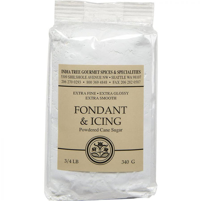 India Tree Fondant & Icing Powdered Cane Sugar