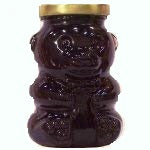 Huckleberry Haven Huckleberry Honey in a  Glass Bear Jar