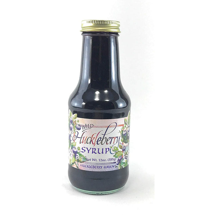 Huckleberry Haven Wild Huckleberry Syrup