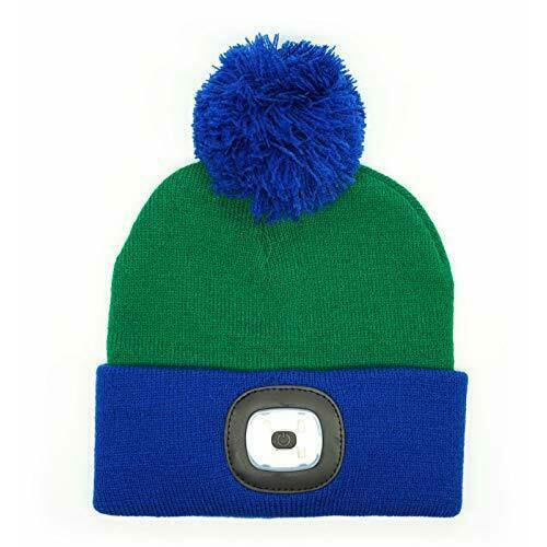 Night Scout Night Owl - Kid's Rechargeable LED Pom - Hat | Specialty Food Items and Unique Gift Ideas for Everyone