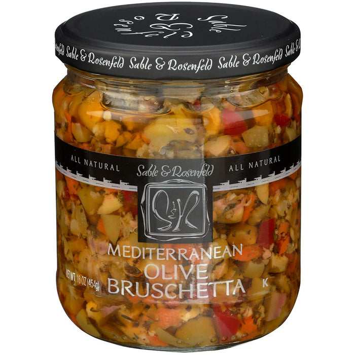 Sable & Rosenfeld Mediterranean Olive Bruschetta Last Chance