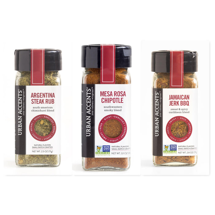 Urban Accents - Latin Heat - Variety Pack A | Specialty Food Items and Unique Gift Ideas for Everyone