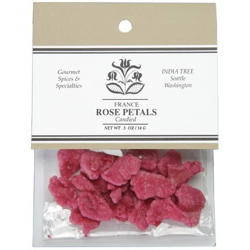 India Tree Candied Rose Petals India Tree Candied Rose Petals