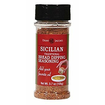 Dean Jacob's Bread Dipping Seasonings In Shaker Bottles Sicilian