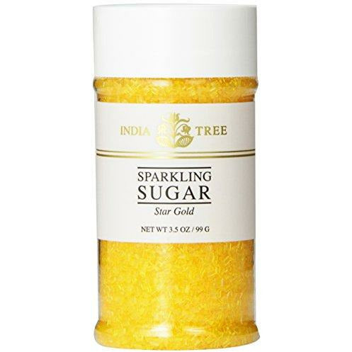 India Tree Kosher Sparkling Sugar Gold Star  Small India Tree Kosher Sparkling Sugar Gold Star  Small