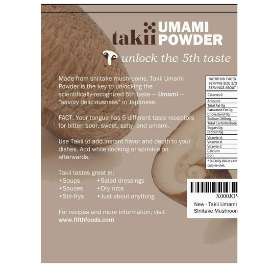 Takii - Umami Powder | Specialty Food Items and Unique Gift Ideas for Everyone