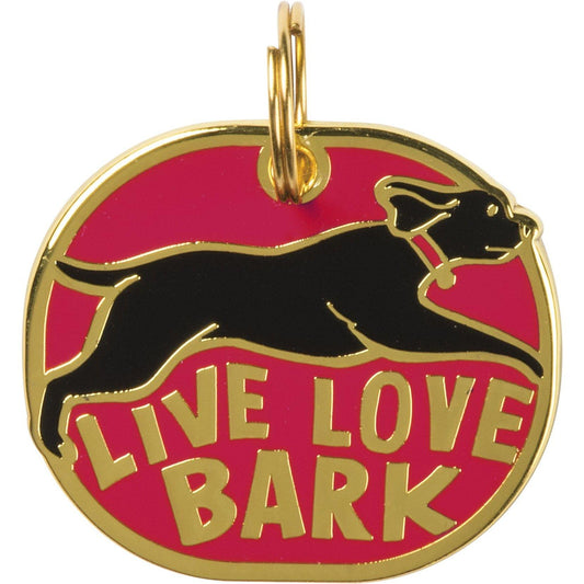 Primitives By Kathy - Live Love Bark - Collar Charm | Specialty Food Items and Unique Gift Ideas for Everyone