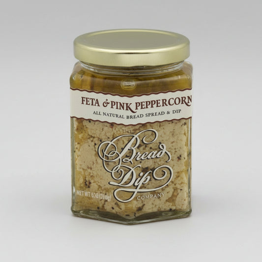 The Bread Dip Company - Feta & Pink Peppercorn - Bread Spread and Dip | Specialty Food Items and Unique Gift Ideas for Everyone
