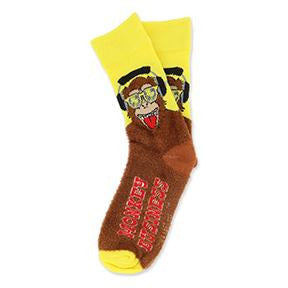 Two Left Feet Monkey Business Super Soft Fuzzy Socks