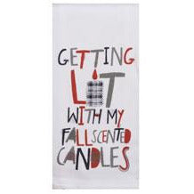 Kay Dee Design Getting Lit With My Fall Scented Candles Fall Themed Towel