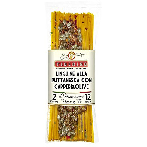 Tiberino Italian One Pot Linguine Puttanesca