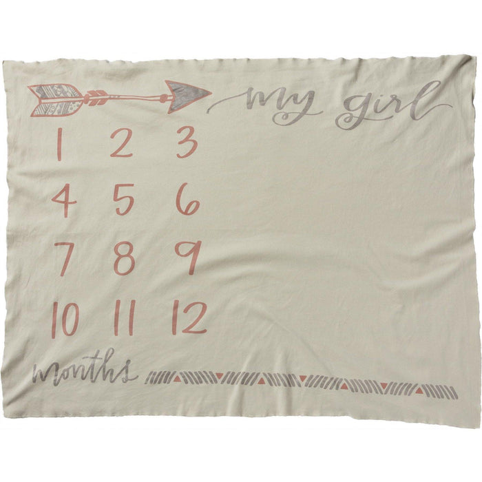 Primitives By Kathy-Milestone Blanket-My Girl | Specialty Food Items and Unique Gift Ideas for Everyone