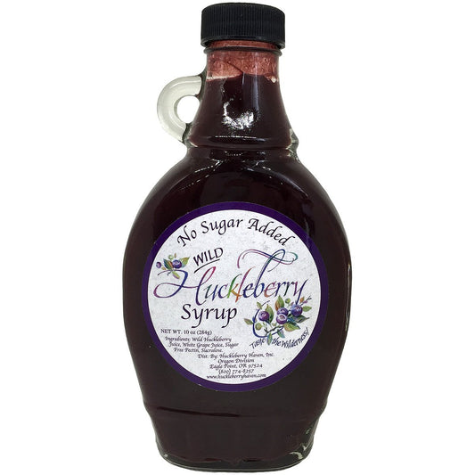 Huckleberry Haven No Sugar Added Huckleberry Syrup
