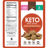 Too Good Gourmet Bite Size Keto  -  Snickerdoodle Cookies