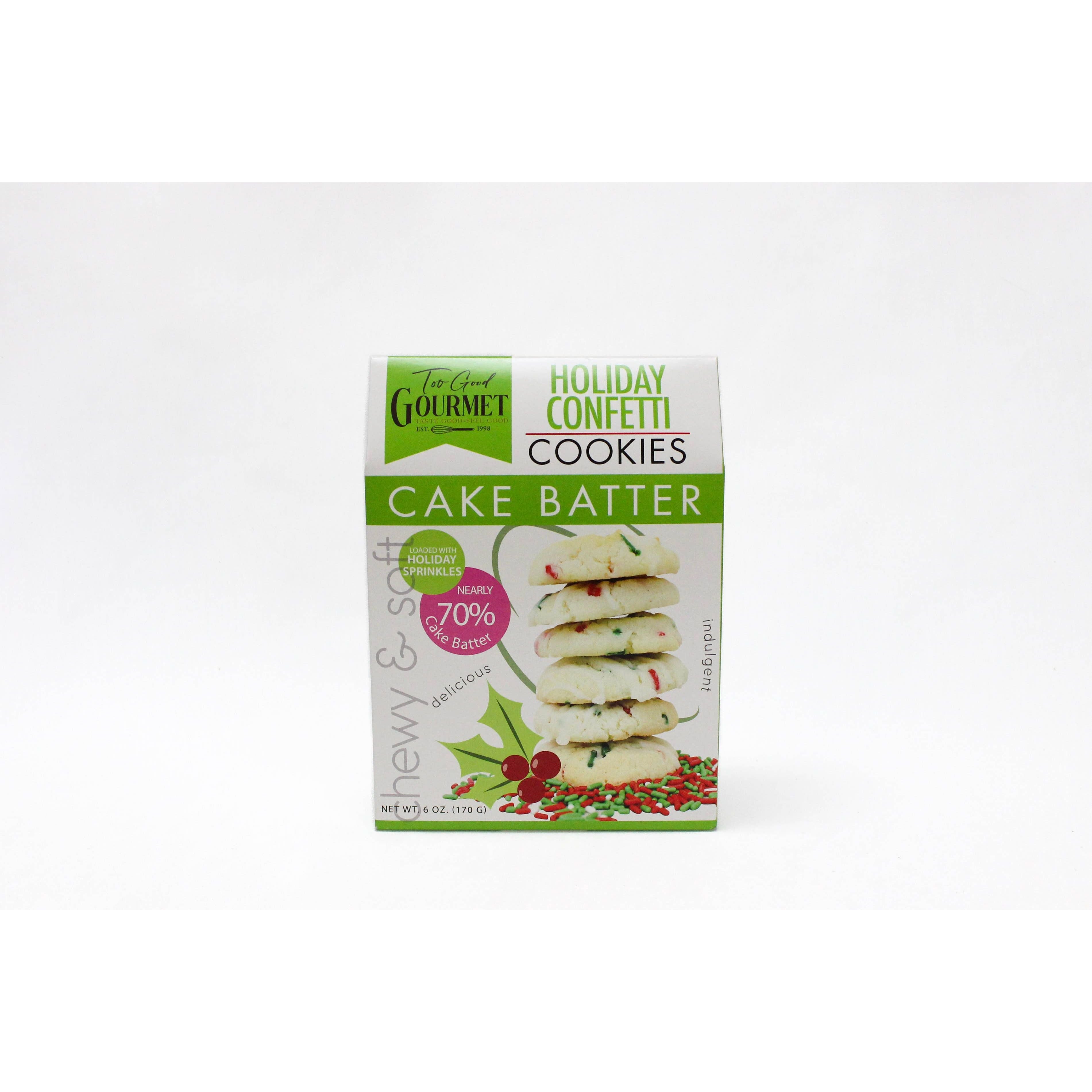 Too Good Gourmet Holiday Confetti Cake Batter Cookies  Best By 09/11/2026