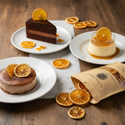 The Perfect Garnish Co. Premium Dehydrated Orange Slices