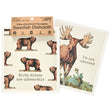 Primitives By Kathy I'm Not Amoosed Swedish Dishcloth Set