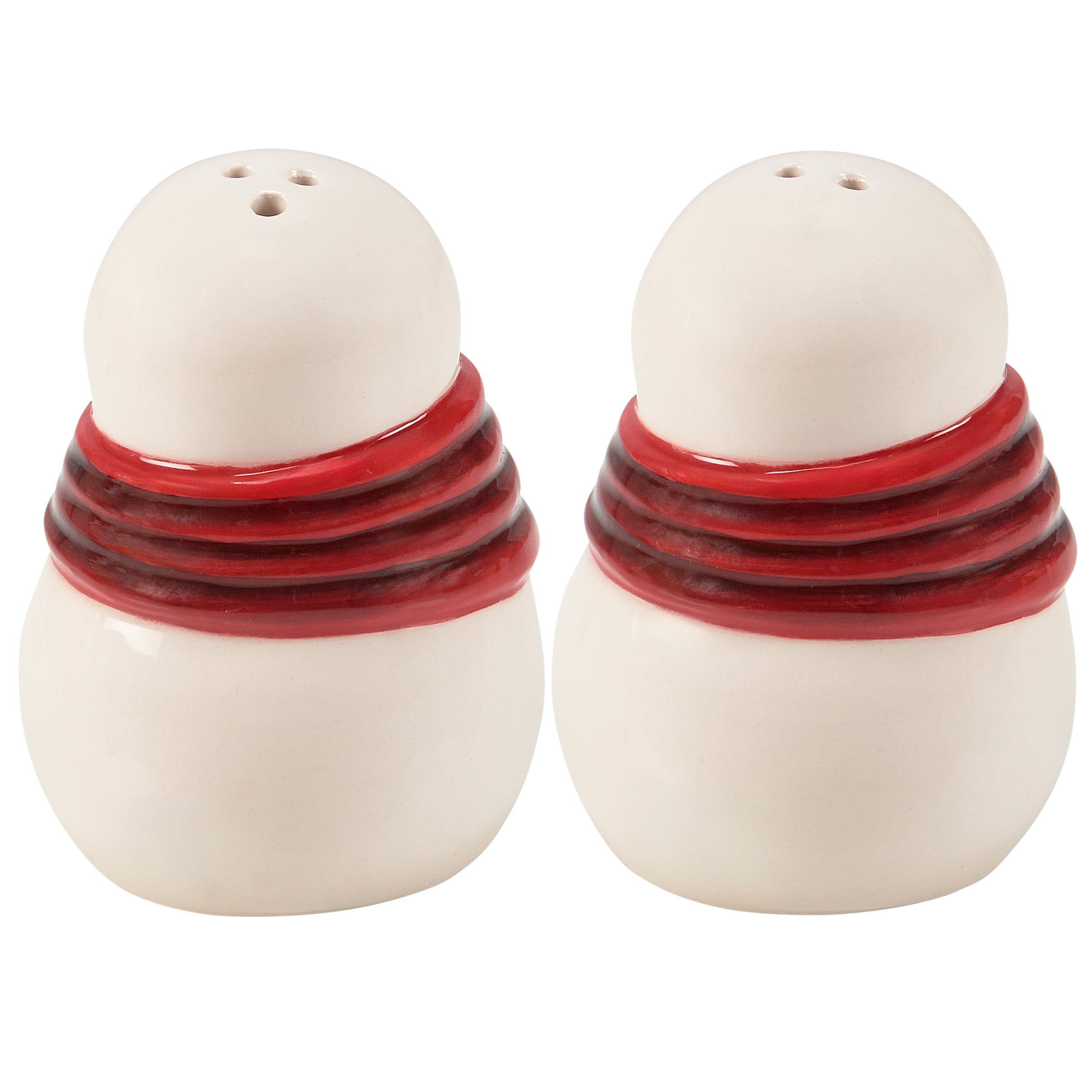 Primitives By Kathy Snowmen Salt And Pepper Shakers