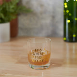 Primitives By Kathy Whiskey Kind Of Weekend Rocks Glass