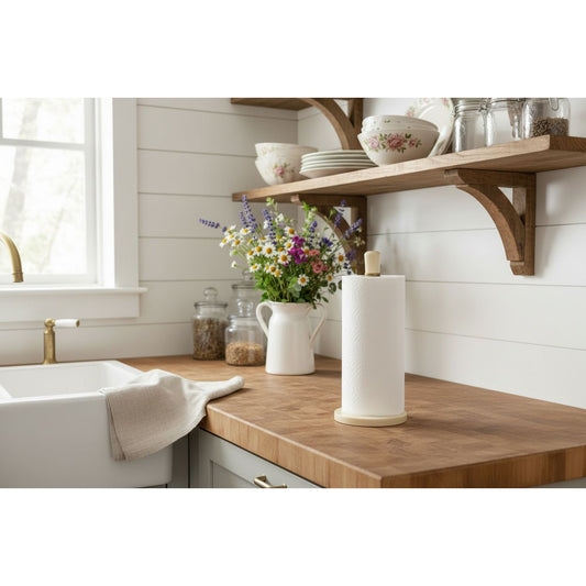 CTW Retro Metal Paper Towel Holder