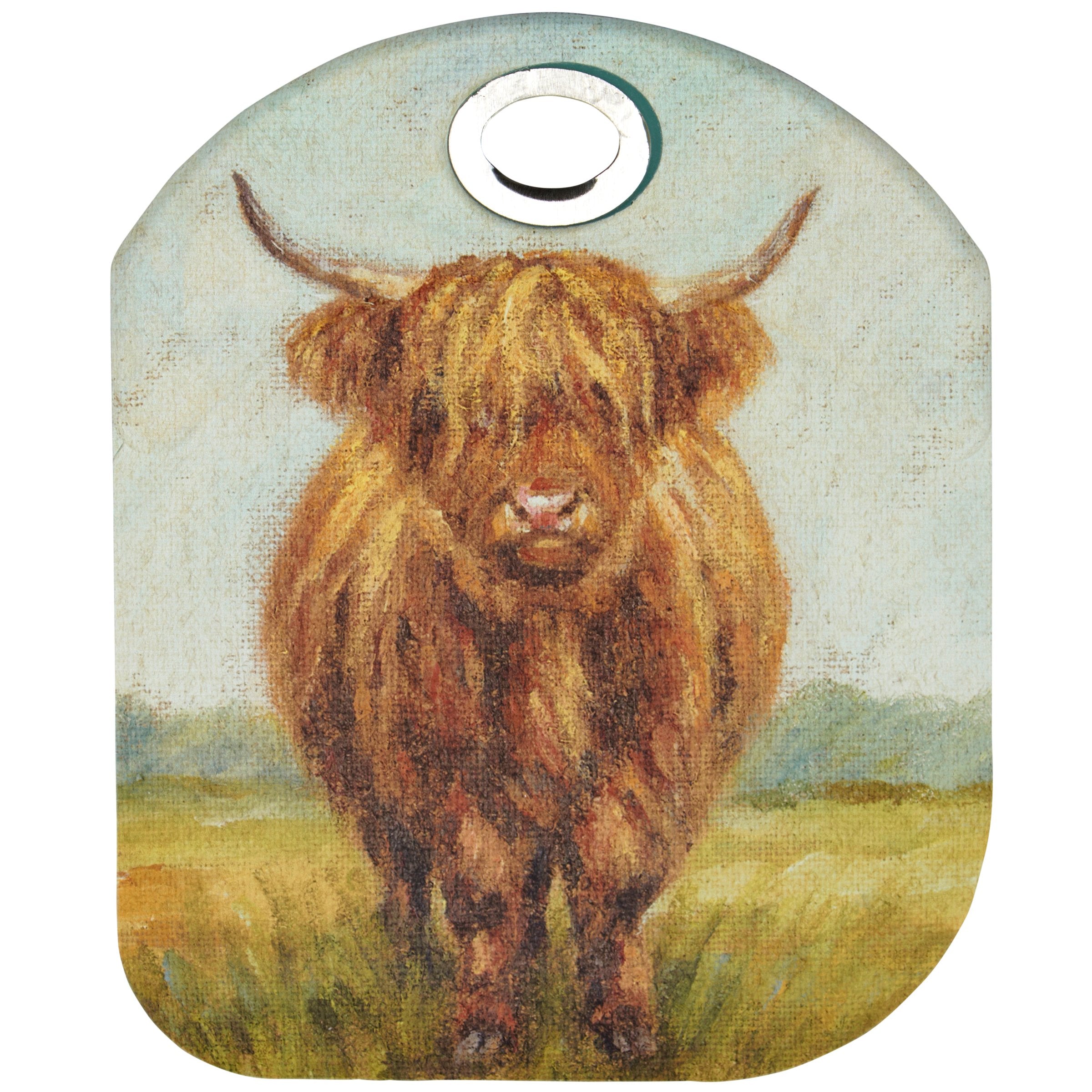 Primitives By Kathy Highland Cow Bowl Scraper