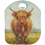 Primitives By Kathy Highland Cow Bowl Scraper