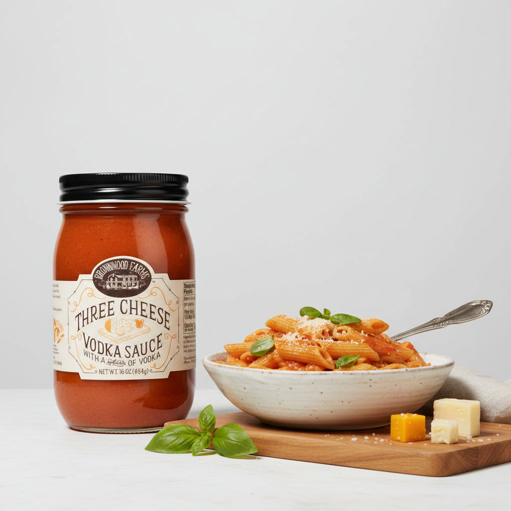 Brownwood Farms Three Cheese Vodka Pasta Sauce
