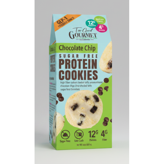 Too Good Gourmet High Protein-High Fiber-Sugar Free Cookies Chocolate Chip