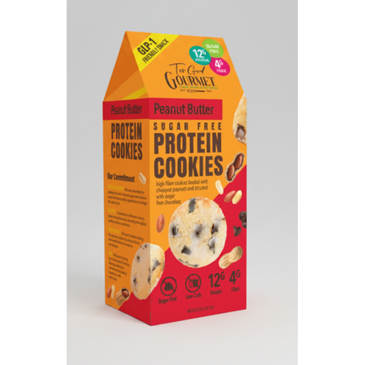 Too Good Gourmet High Protein, High Fiber Low Sugar Cookies - Peanut Butter
