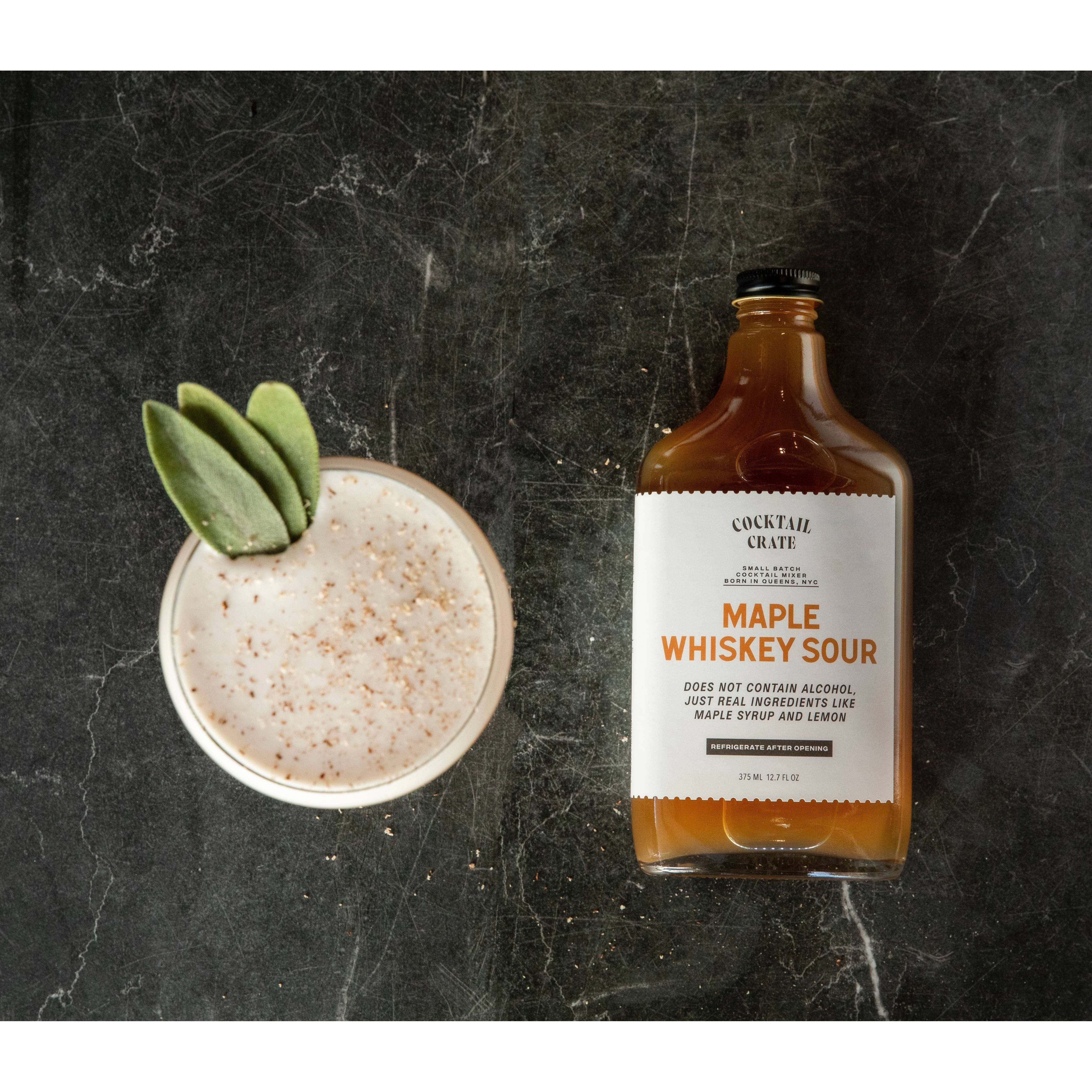 Cocktail Crate Maple Whiskey Sour