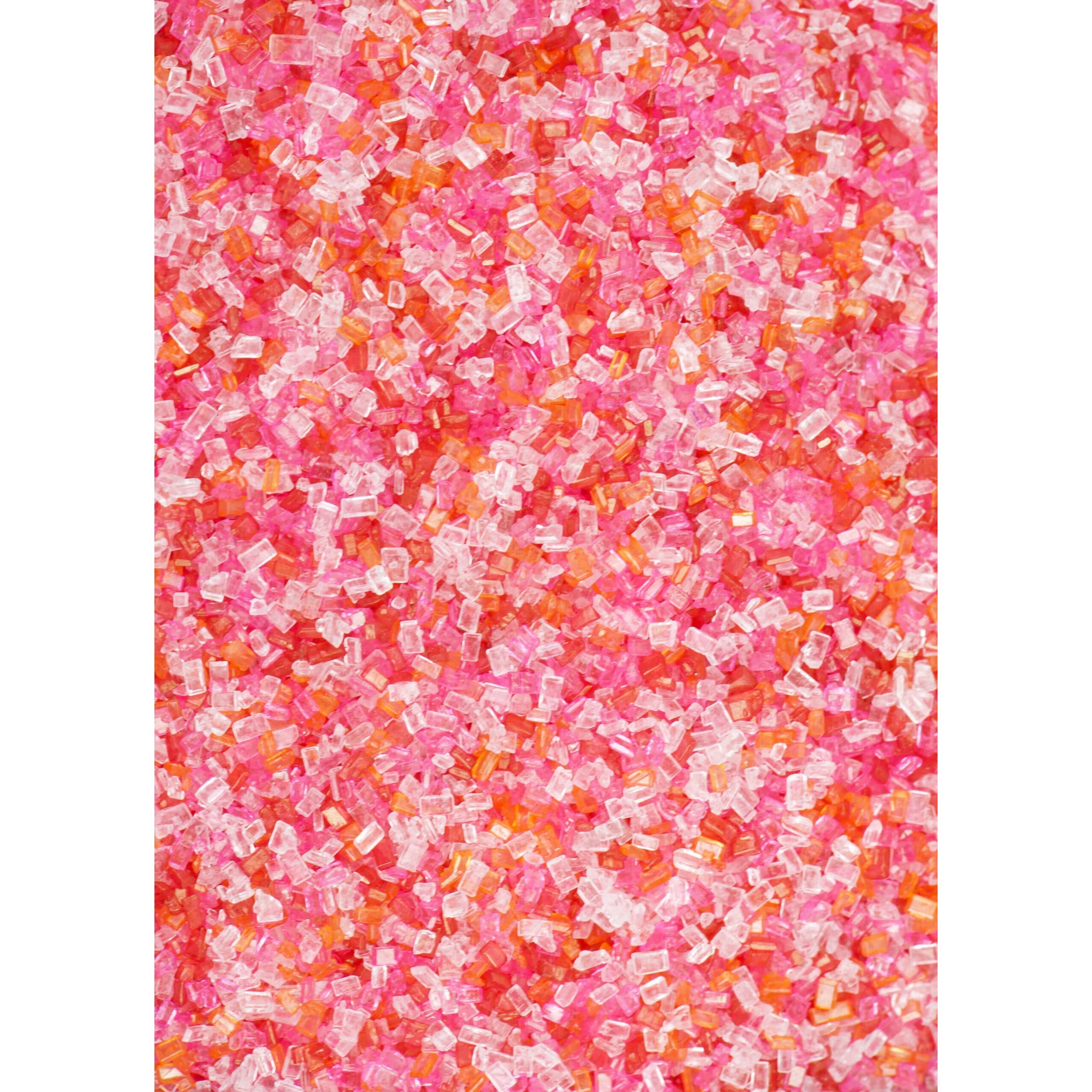India Tree Kosher Cherry Pink Sparkling Sugar: Small Jar