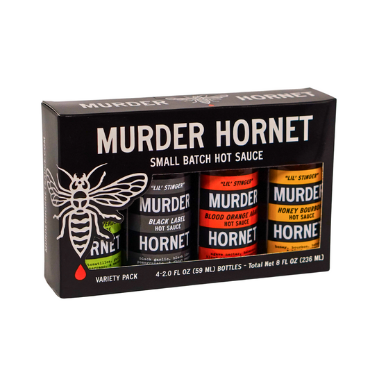 Murder Horner Little Stinger  Hot Sauce Varity Pack