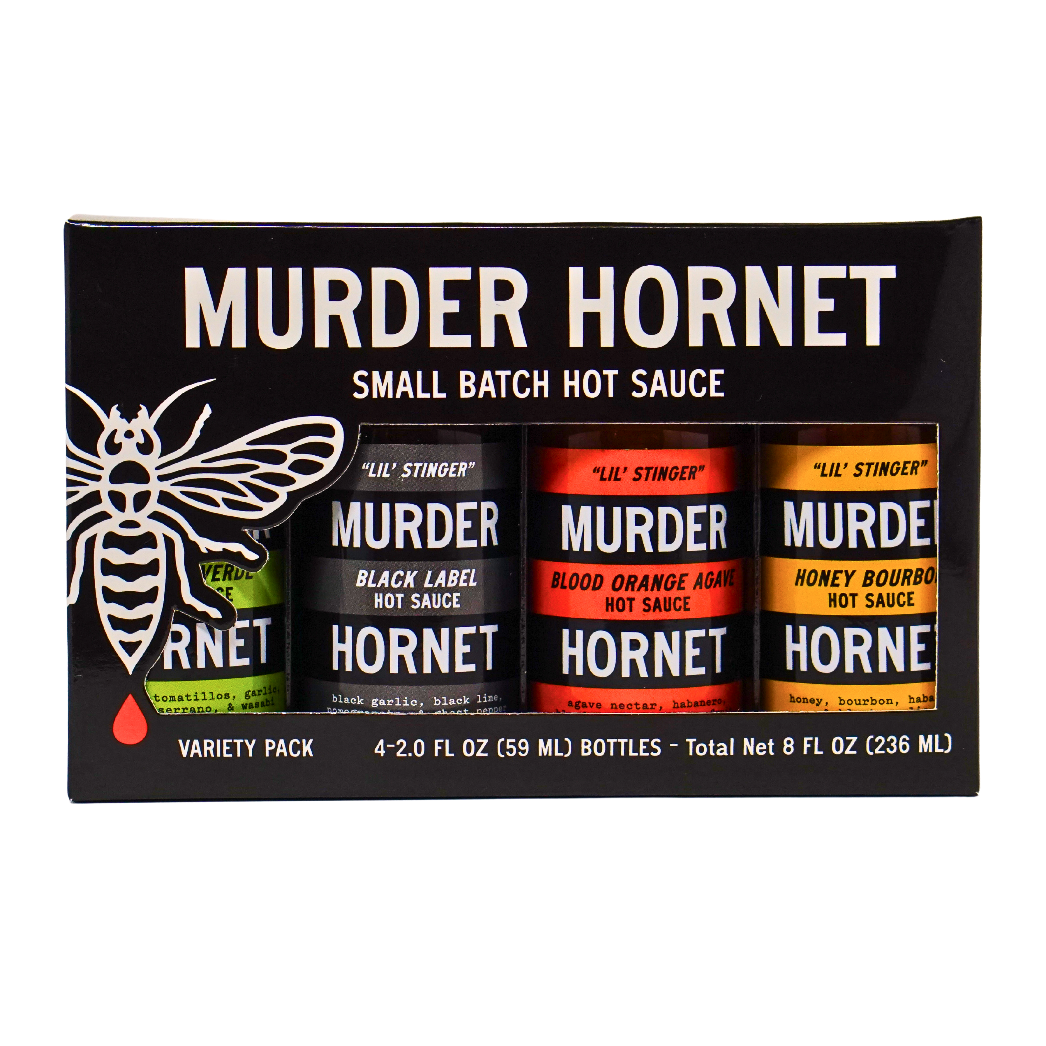 Murder Horner Little Stinger  Hot Sauce Varity Pack