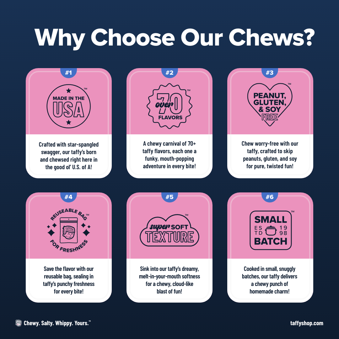 Taffy Shop Chews the Right Taffy Bag