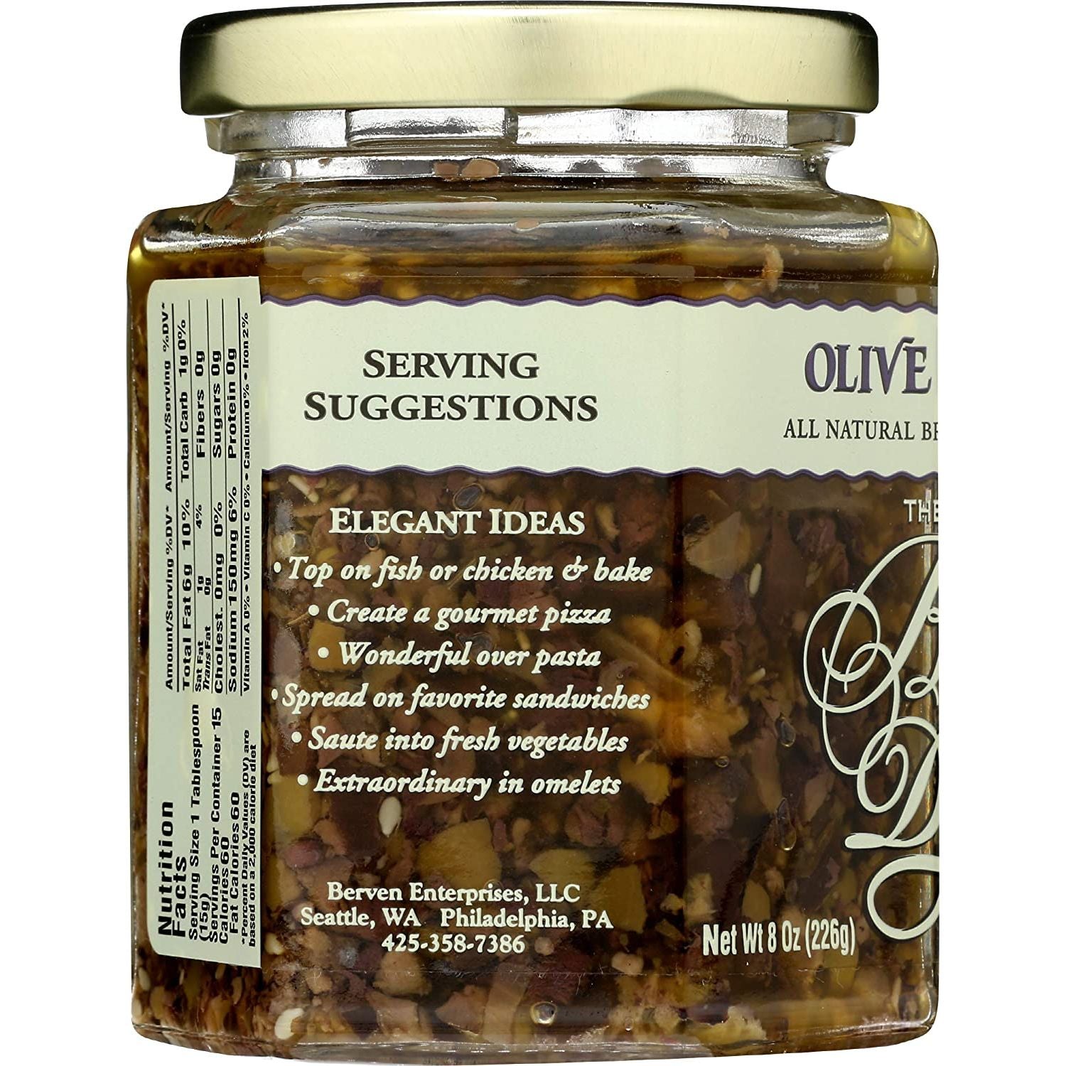 The Bread Dip Co. Olive & Herb All natural Bread Spread & Dip