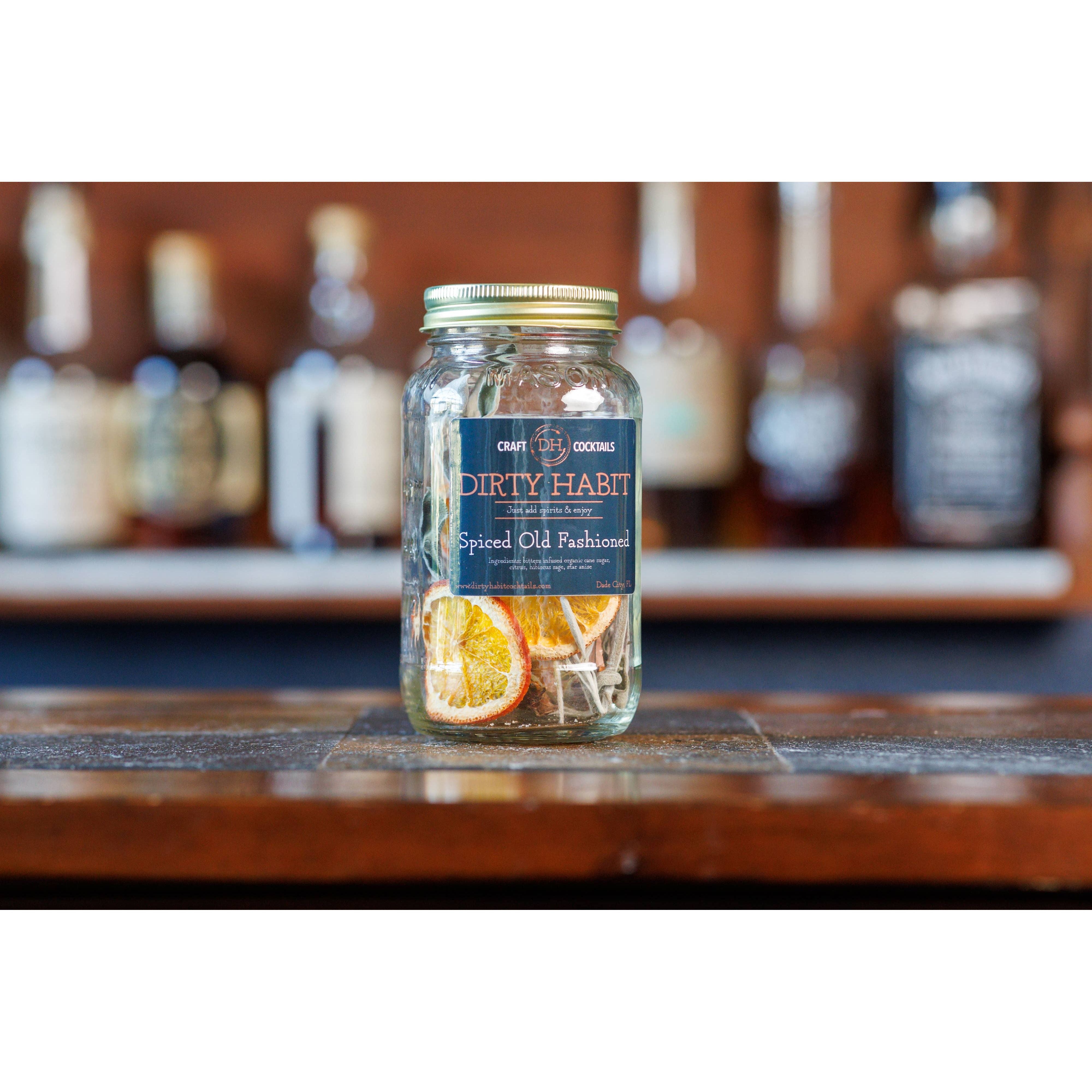 Dirty Habit Craft Cockta!l Mix Signature Spiced Old Fashioned