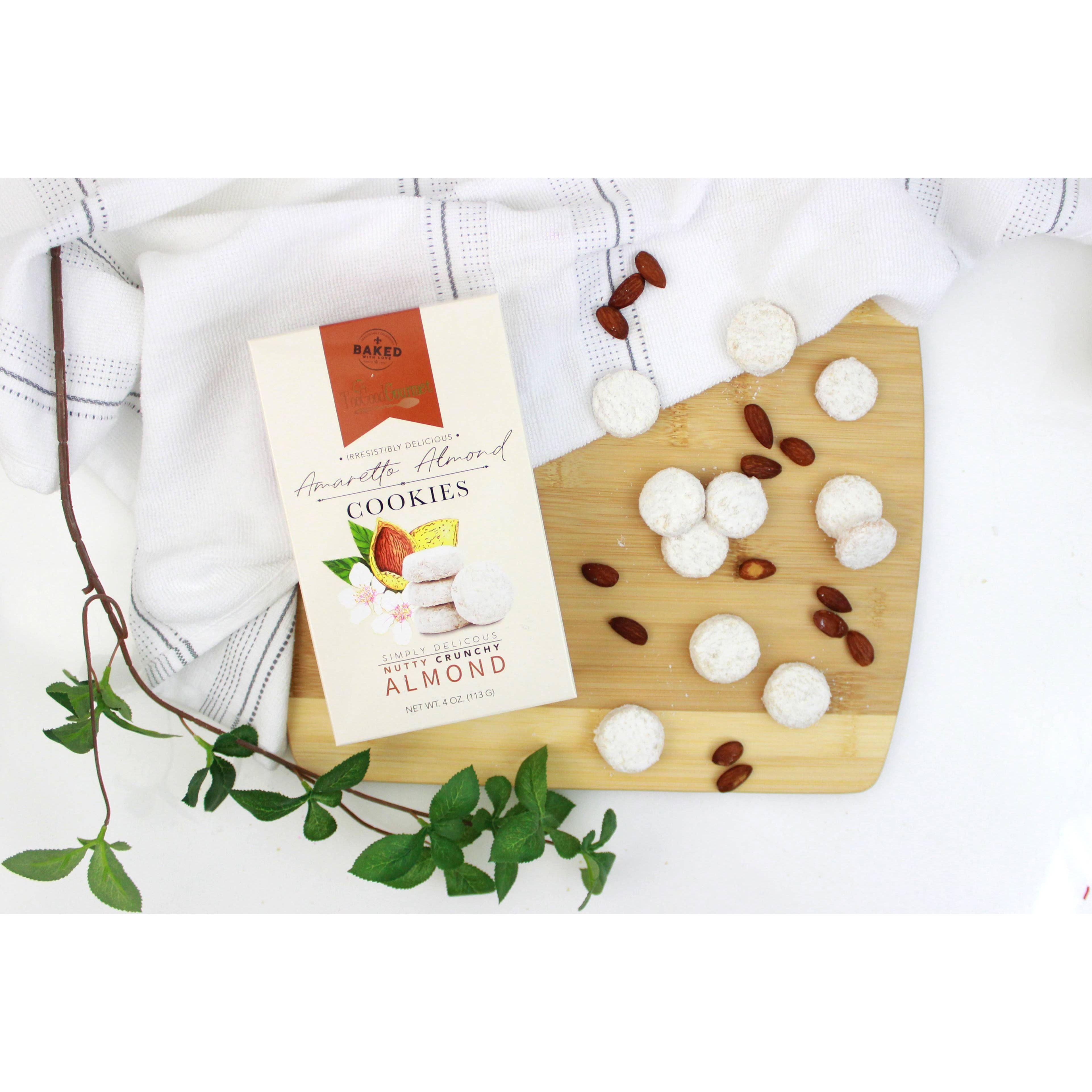 Too Good Gourmet Cookies: Amaretto Almond Tea Cookies