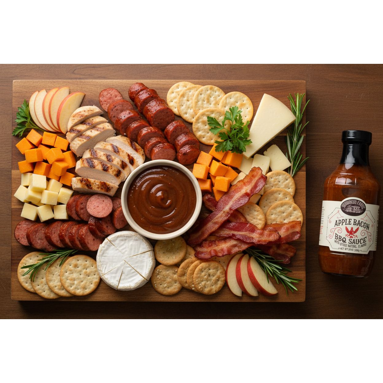 Brownwood Farms  Apple Bacon  BBQ Sauce