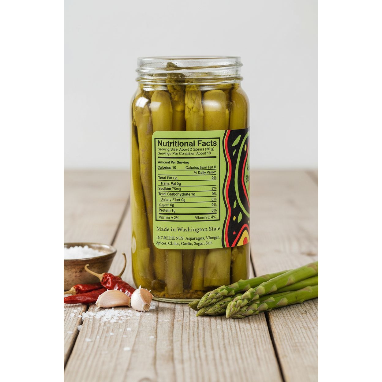 Mama Lil's Asparagini From the Pacific Northwest