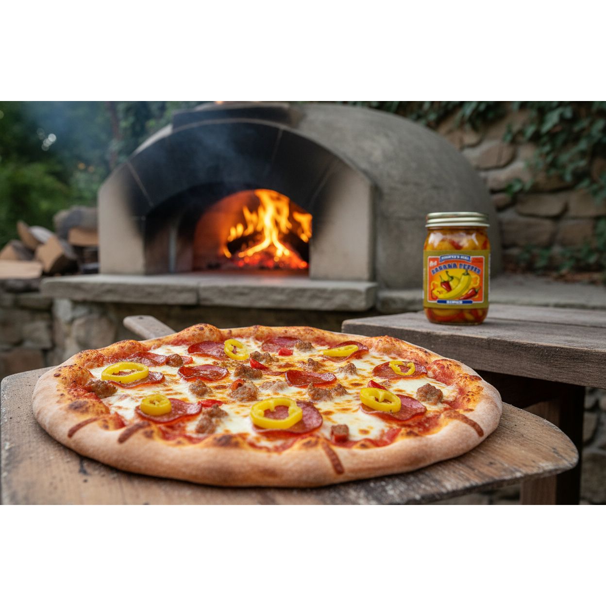 Cooper Mills Hot Banana Pepper Rings