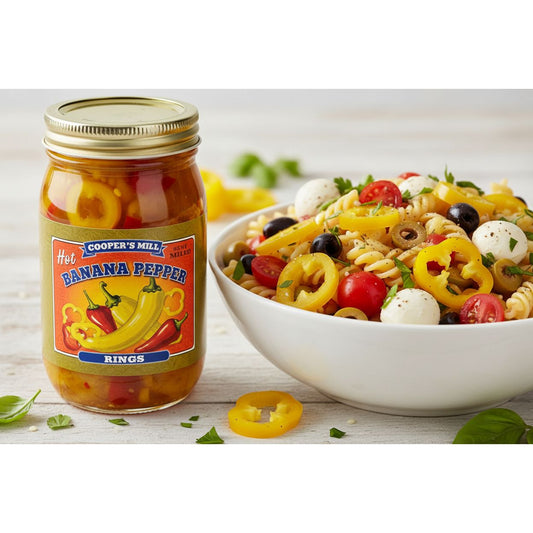Cooper Mills Hot Banana Pepper Rings
