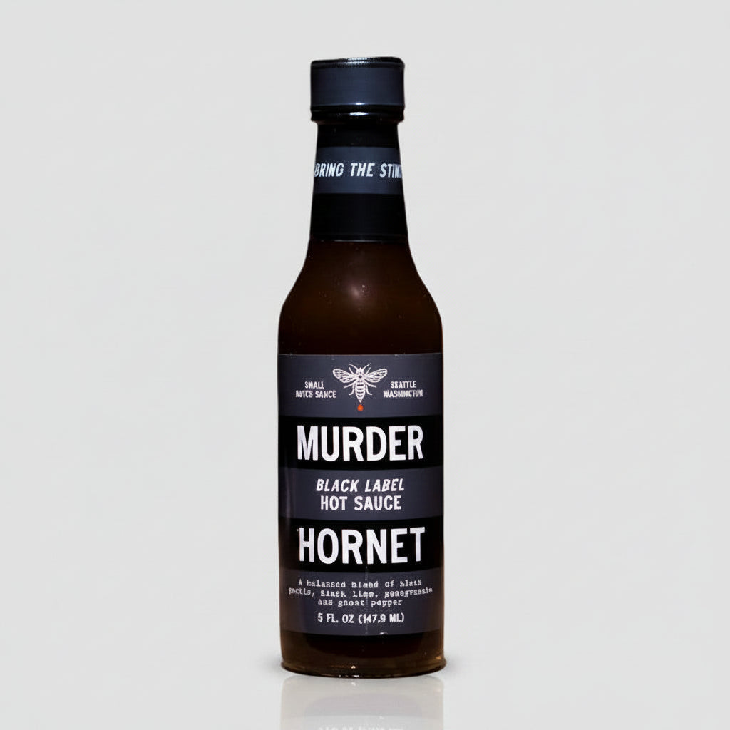Murder Hornet Black Label Hot Sauce