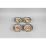 CTW Home Collection Set of Four Mason Jar Lid Coasters - Bottoms Up