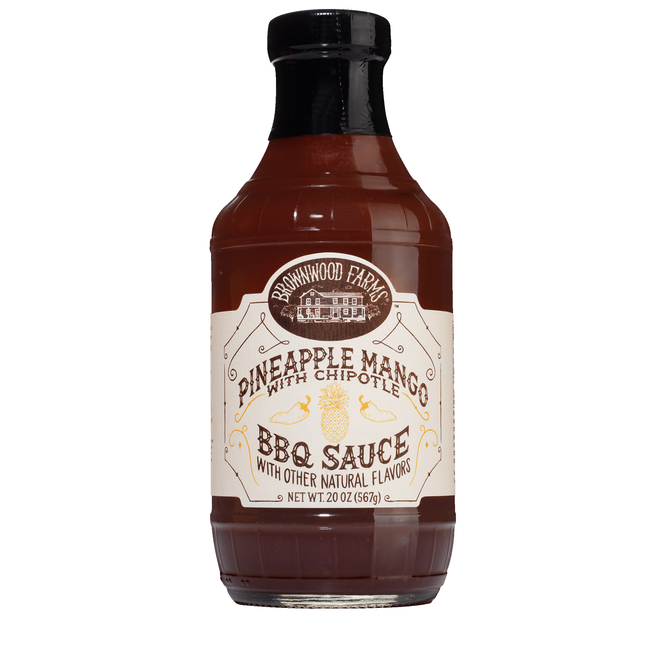 Brownwood Farms Pineapple Mango With Chipotle BBQ Sauce